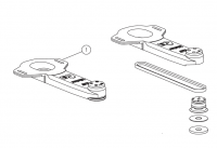 Угловая насадка в сборе Flip (LAGLER) [1] (арт. 335.01.00.100)