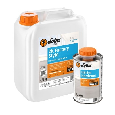 2K FactoryStale (LOBA) Лак для цементных смесей 5кг. (экстра-матовый)