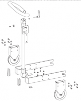 Шасси в сборе Trio (LAGLER) [22] (арт. 900.70.00.100)