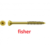 Саморез (FISCHER) YZP Ø 6 мм, размер 3.5х35мм. 200шт. Под биту TX 10.
