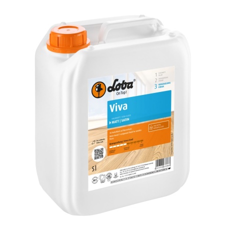 WS Viva (LOBA) 1К водный лак на полиуретано-акрилатной основе 10л.